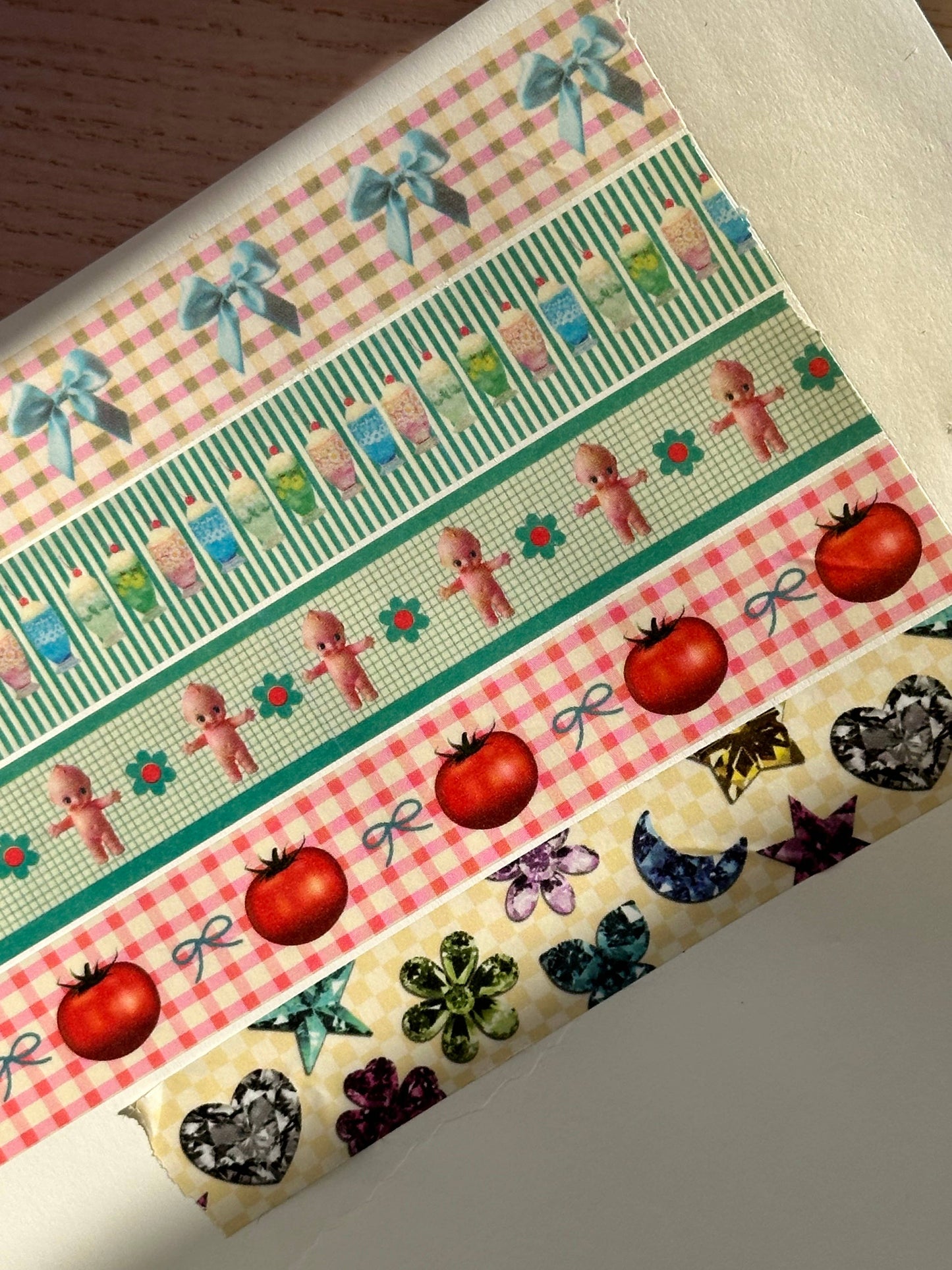Shellflower Tomato Washi Tape