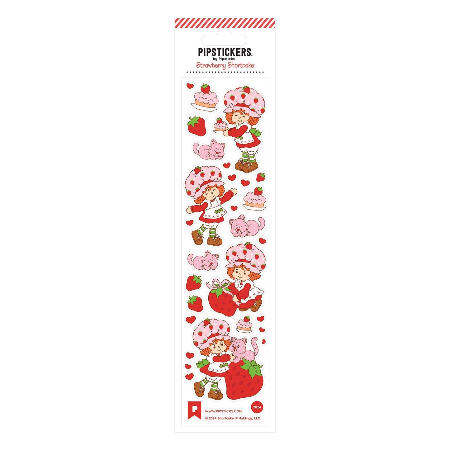 Pipsticks - Strawberry Shortcake Berry Besties Sticker Sheet