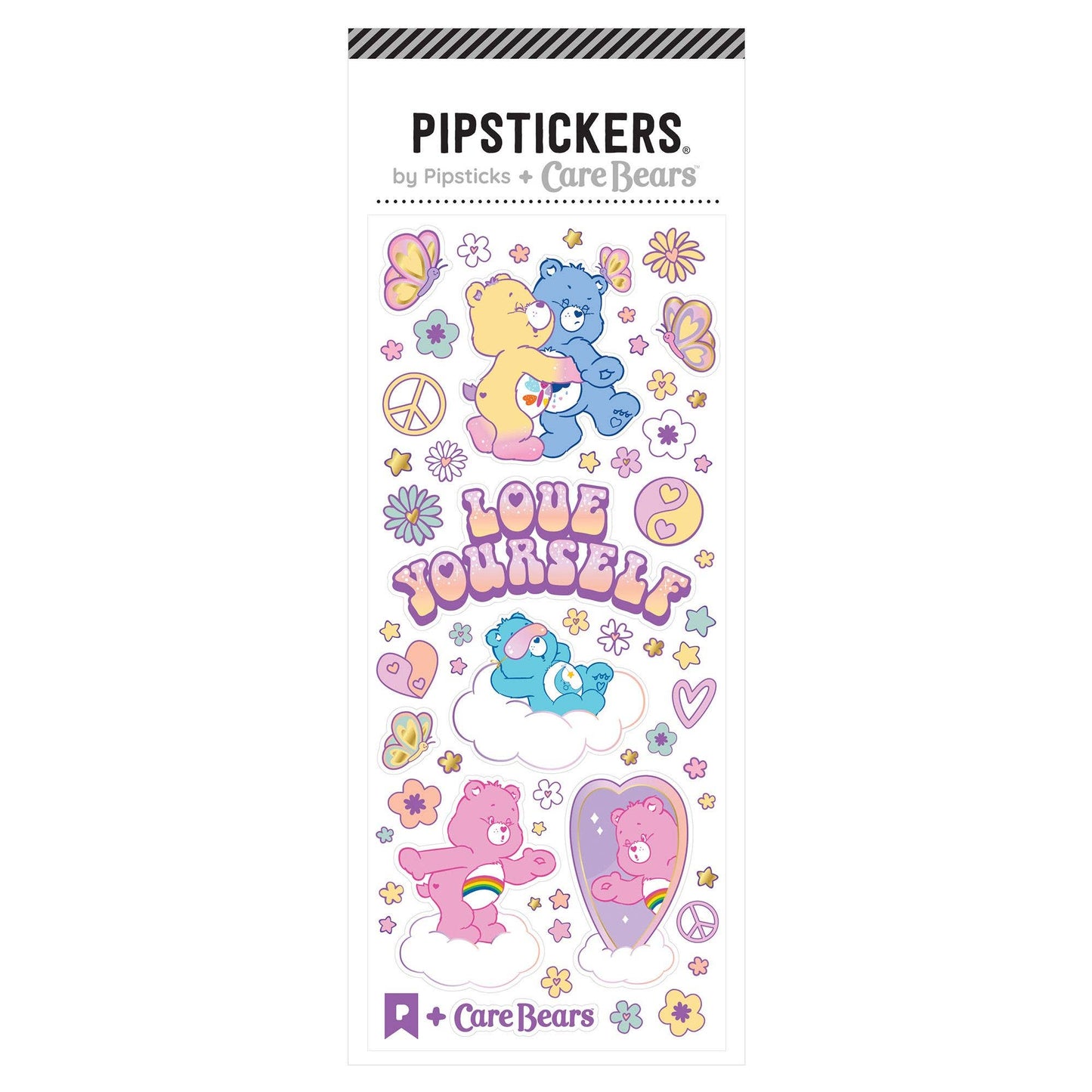 Pipsticks - Care Bears Love Yourself Sticker Sheet