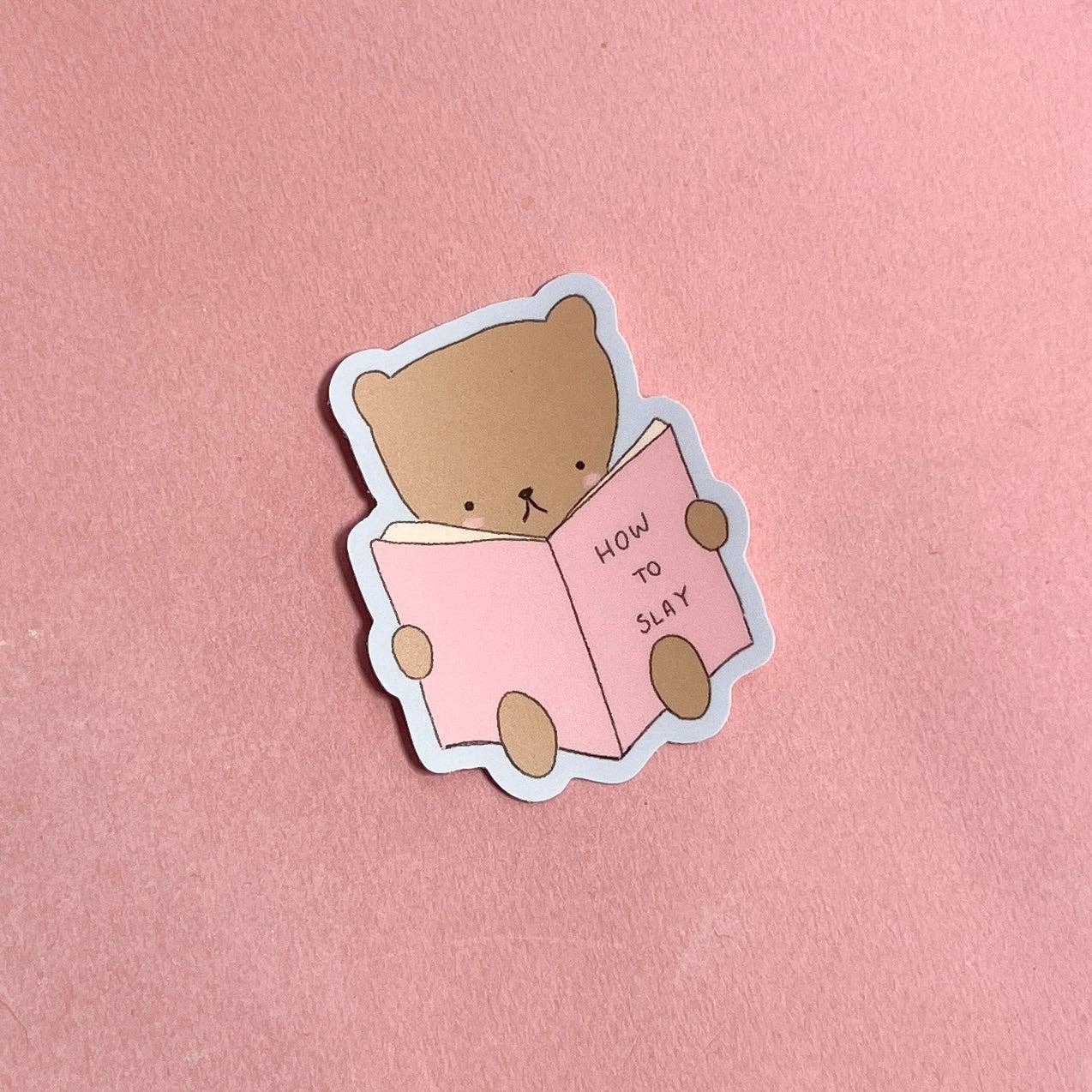 Alessia E Art Smart Bear Sticker