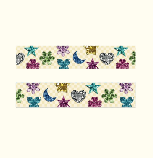 Shellflower Gems Washi Tape