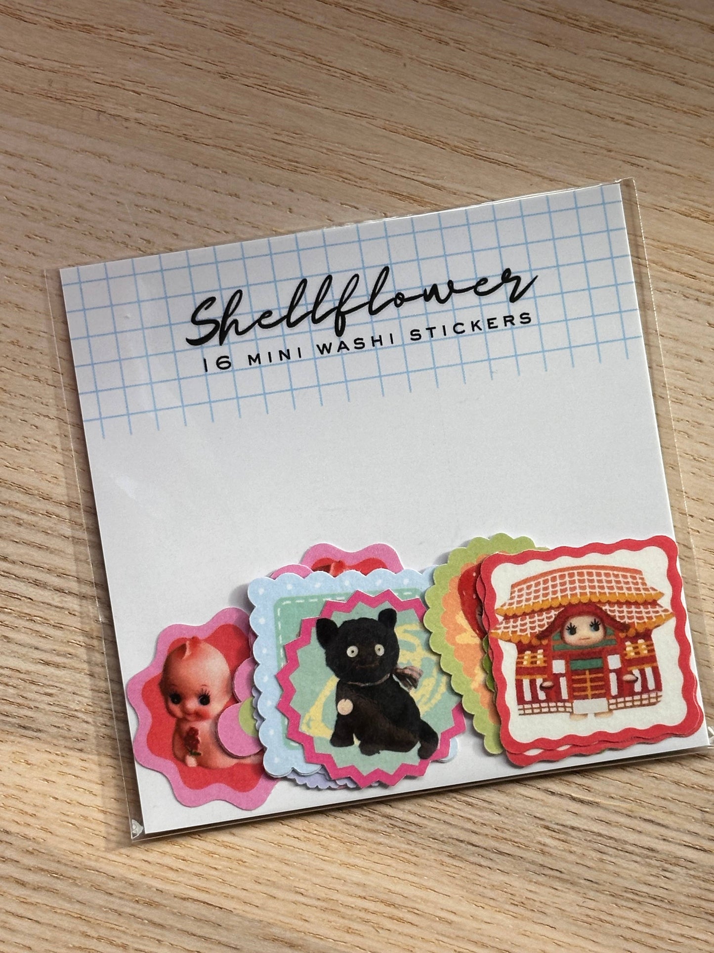 Shellflower Toys Washi Flake Stickers