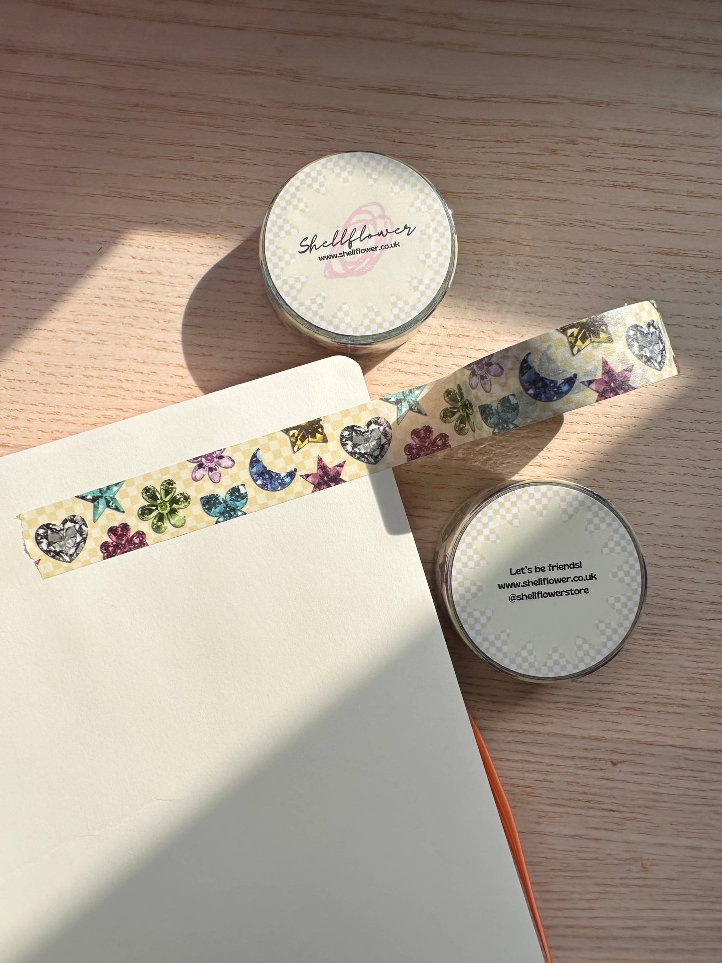 Shellflower Gems Washi Tape