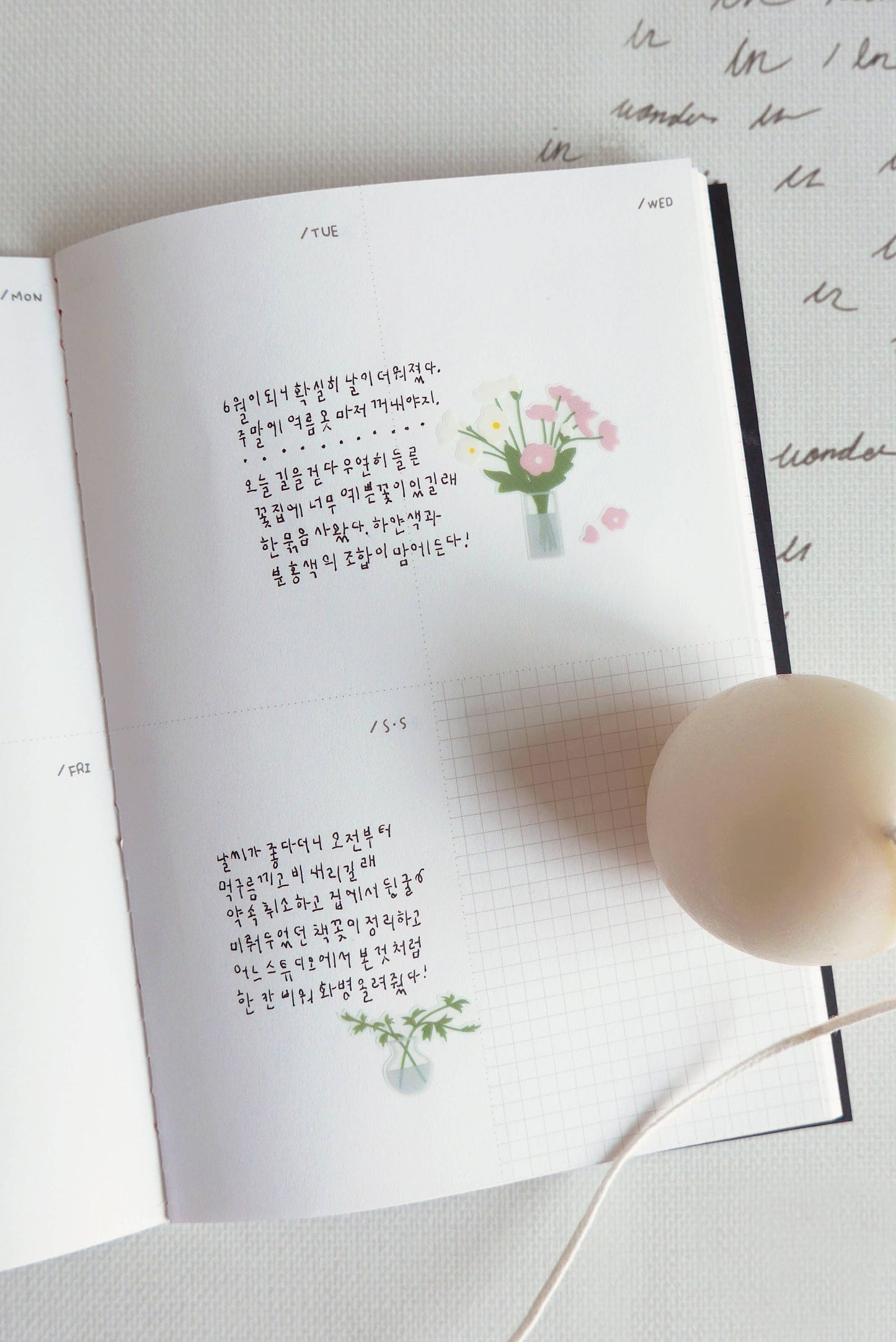 Suatelier Fleur Sticker Sheet