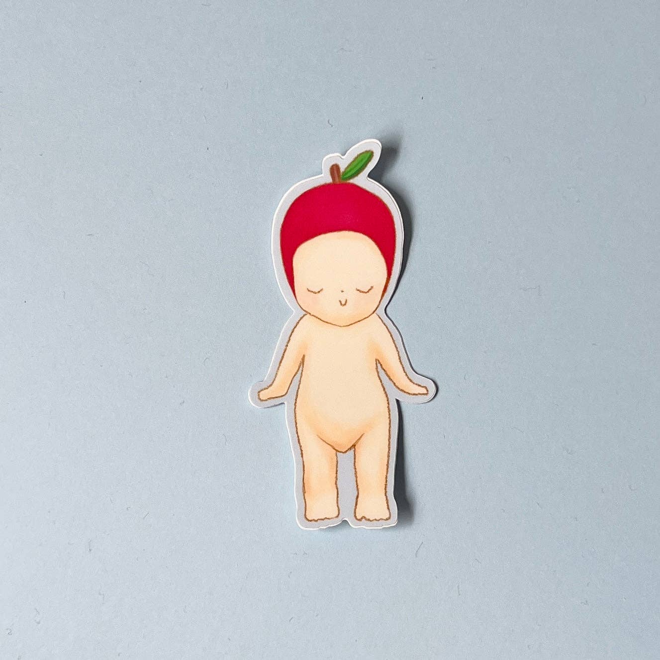 Alessia E Art Apple Angel Sticker