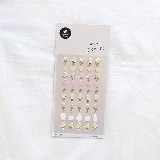 Suatelier Flower Mini Sticker Sheet