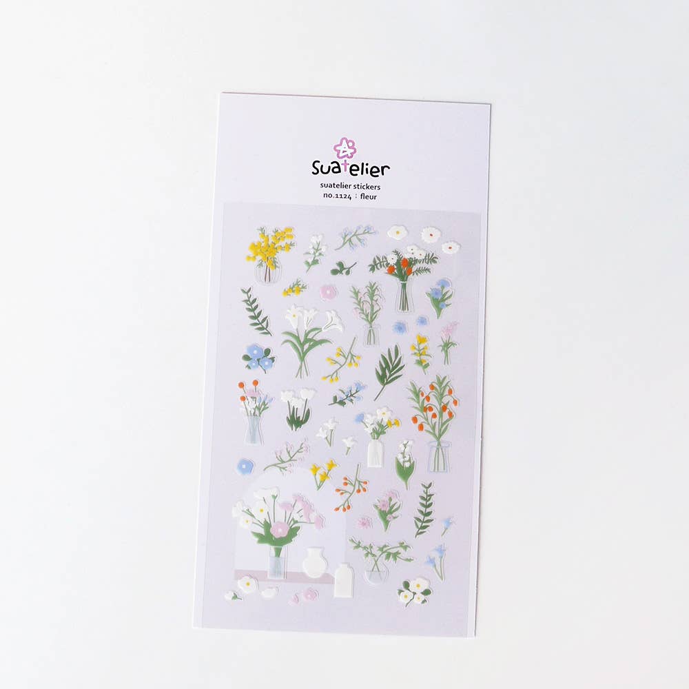 Suatelier Fleur Sticker Sheet
