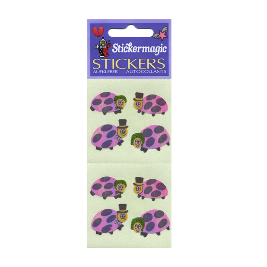 Stickermagic Pearlie Sticker Pack - Ladybird