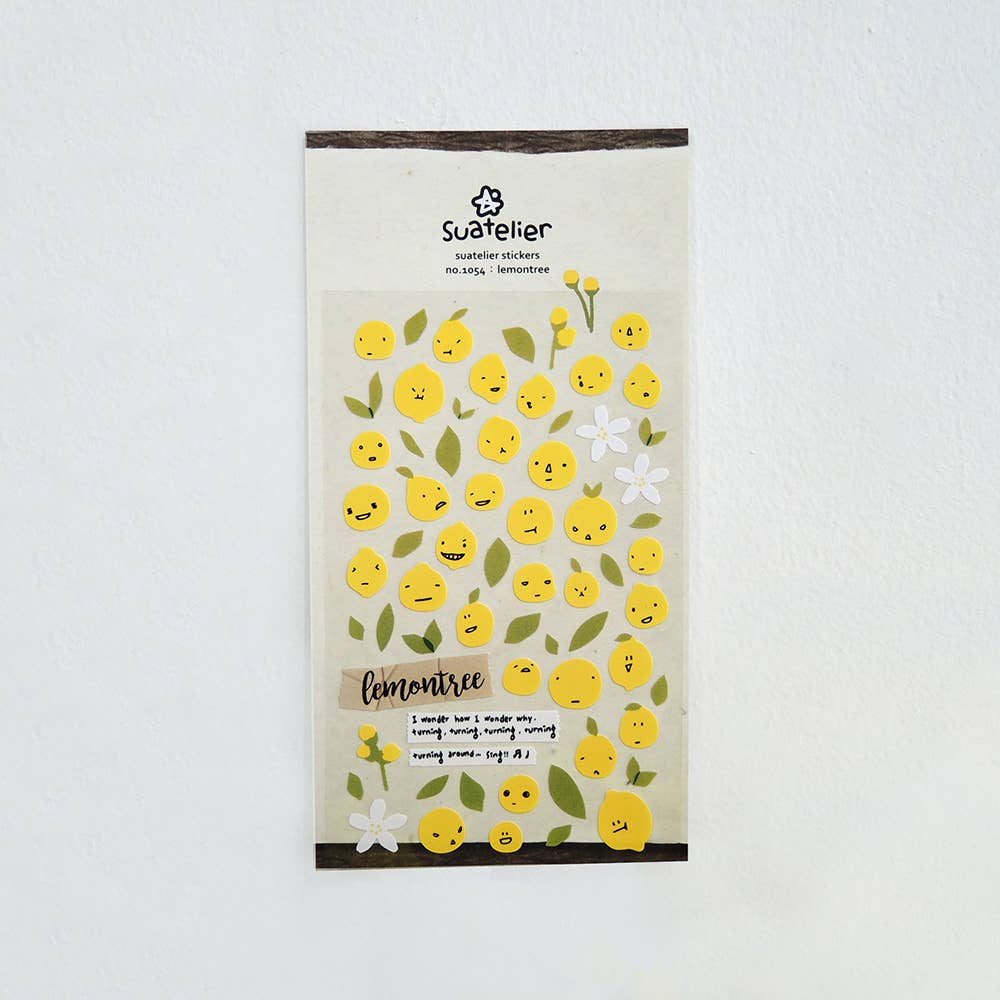 Suatelier Lemontree Sticker Sheet