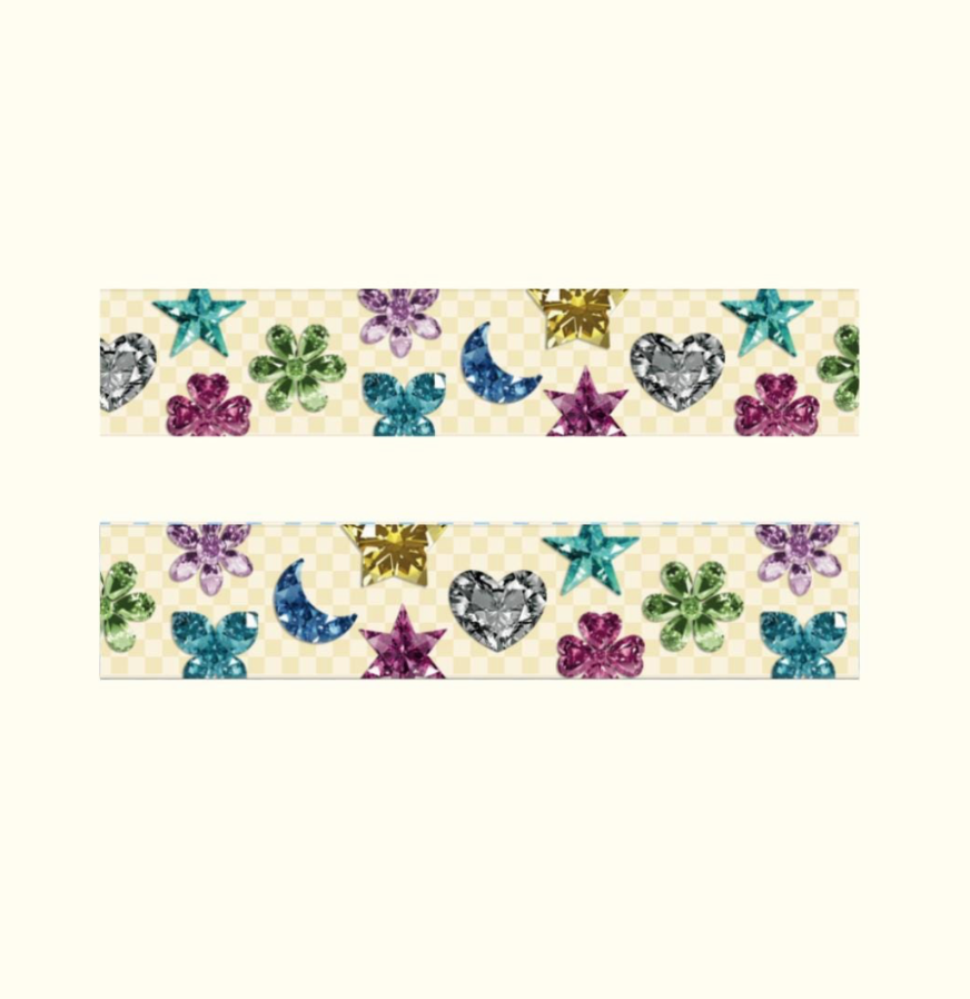 Shellflower Gems Washi Tape