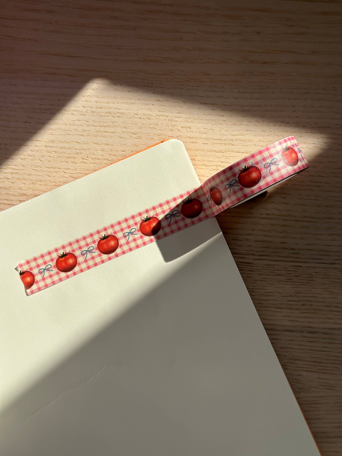 Shellflower Tomato Washi Tape