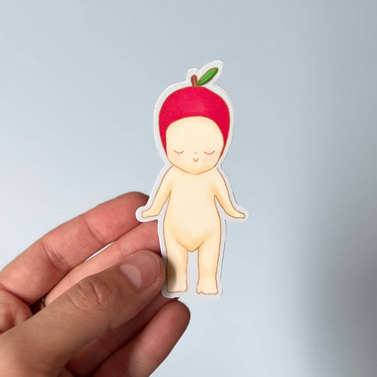 Alessia E Art Apple Angel Sticker