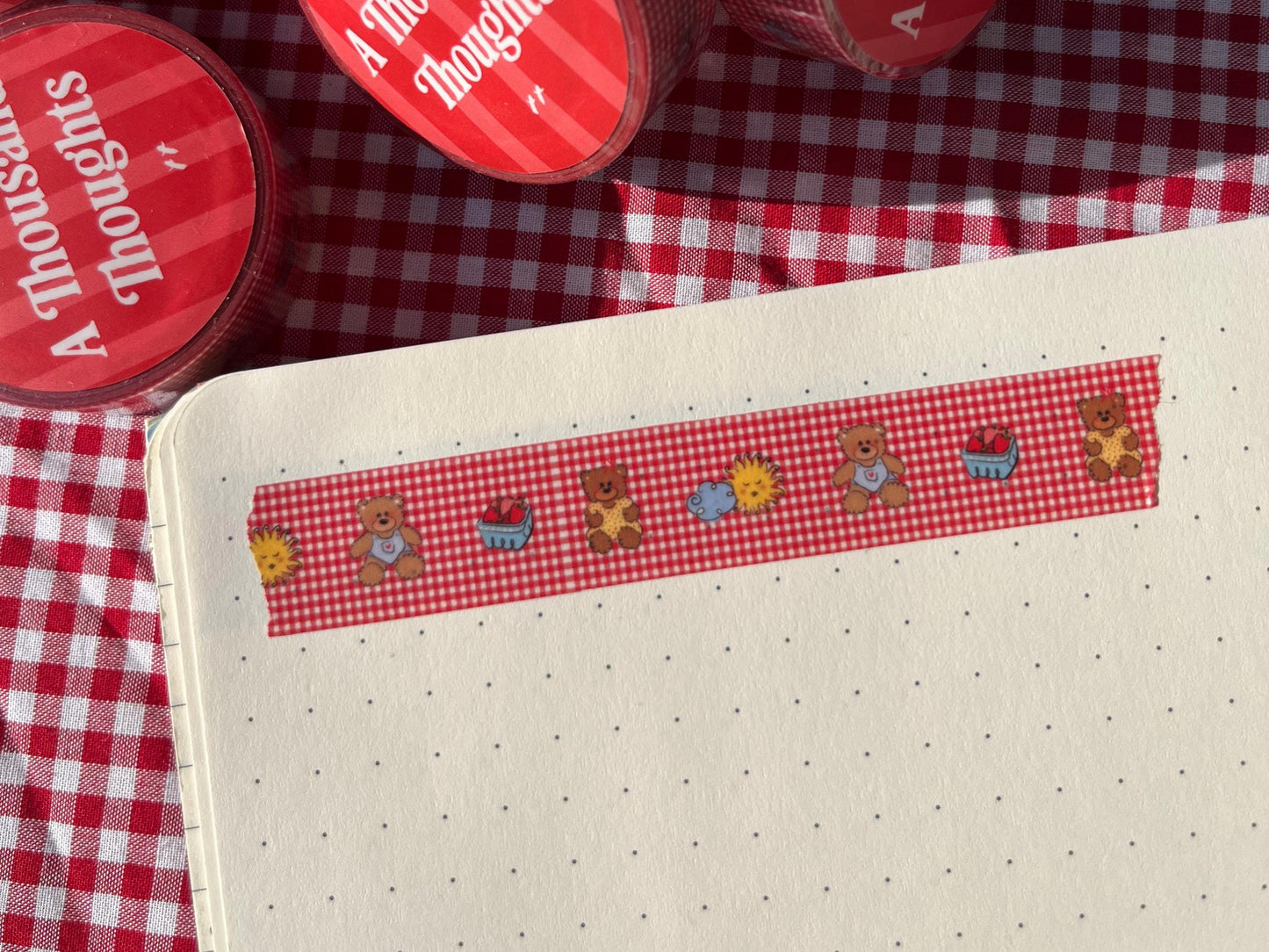 Teddy Bears Picnic Washi Tape